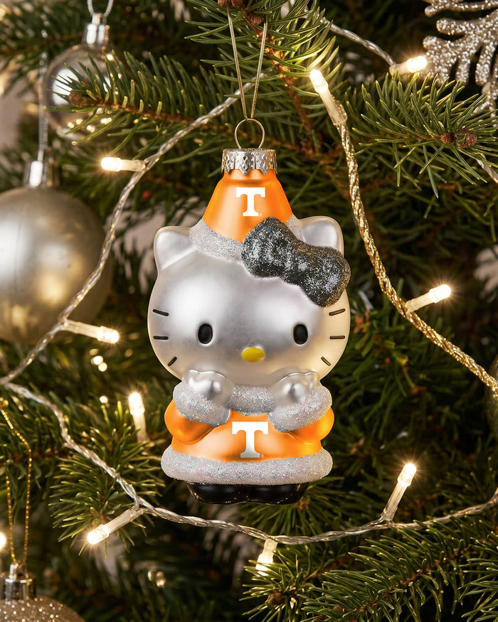 Tennessee Volunteers Hello Kitty® Glitter Ornament FOCO - FOCO.com
