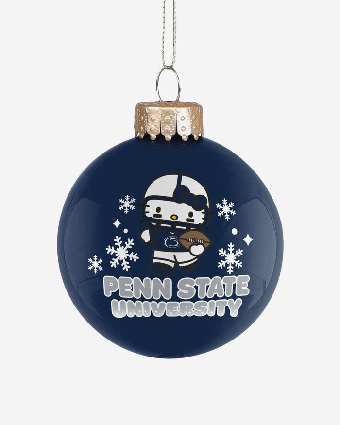 Penn State Nittany Lions Hello Kitty® Glass Ball Ornament FOCO - FOCO.com