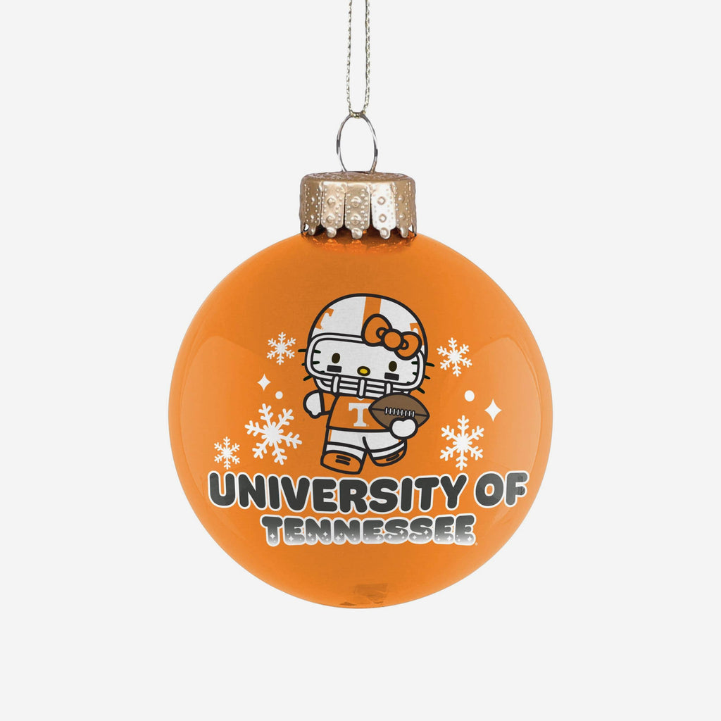 Tennessee Volunteers Hello Kitty® Glass Ball Ornament