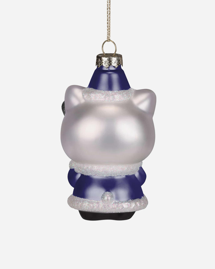 Baltimore Ravens Hello Kitty® Glitter Ornament FOCO - FOCO.com
