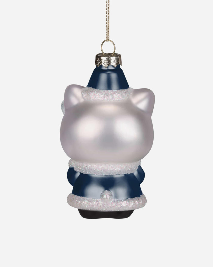 Dallas Cowboys Hello Kitty® Glitter Ornament FOCO - FOCO.com