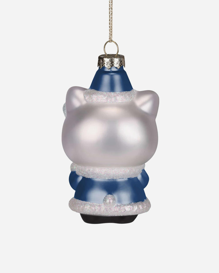 Indianapolis Colts Hello Kitty® Glitter Ornament FOCO - FOCO.com