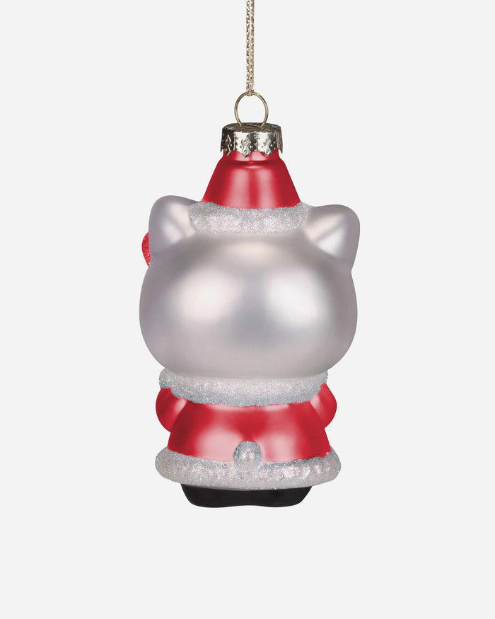 Kansas City Chiefs Hello Kitty® Glitter Ornament FOCO - FOCO.com