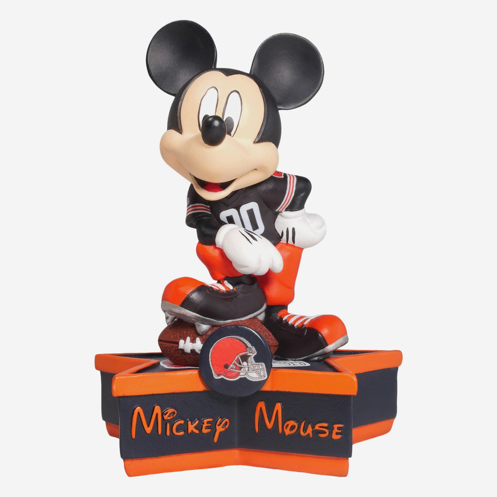 Cleveland Browns Disney Mickey Mouse Uniform Figurine FOCO - FOCO.com