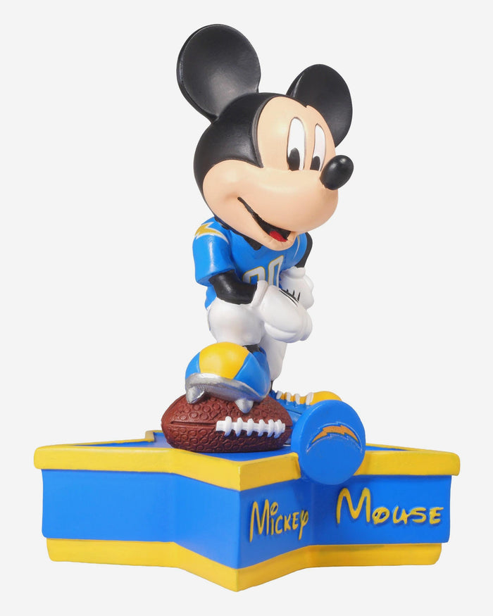 Los Angeles Chargers Disney Mickey Mouse Uniform Figurine FOCO - FOCO.com