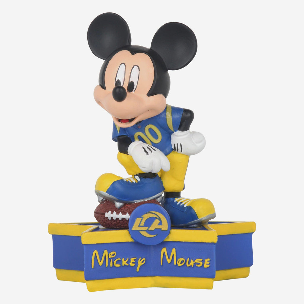 Los Angeles Rams Disney Mickey Mouse Uniform Figurine FOCO - FOCO.com