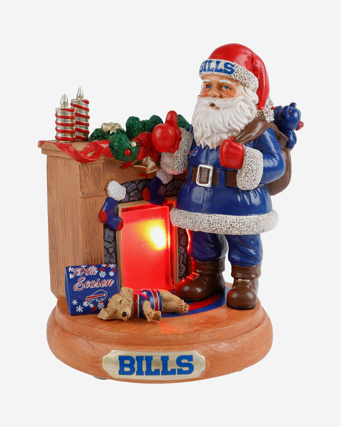 Buffalo Bills Santa Fireplace Figurine FOCO - FOCO.com