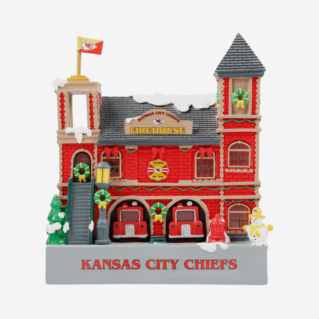 Kansas City Chiefs Light Up Resin Team Firehouse FOCO - FOCO.com