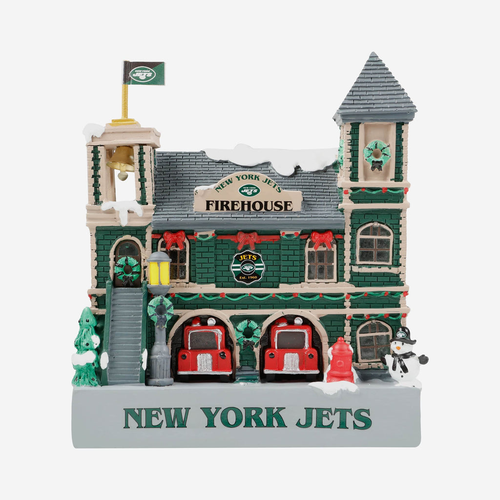 New York Jets Light Up Resin Team Firehouse FOCO - FOCO.com