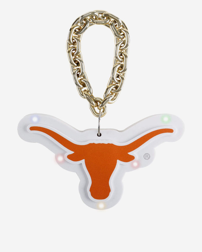 Texas Longhorns Big Logo Light Up Chain Ornament FOCO - FOCO.com