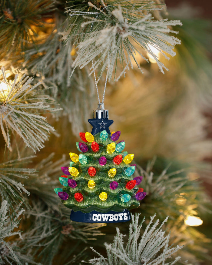 Dallas Cowboys Ceramic Tree Ornament FOCO - FOCO.com