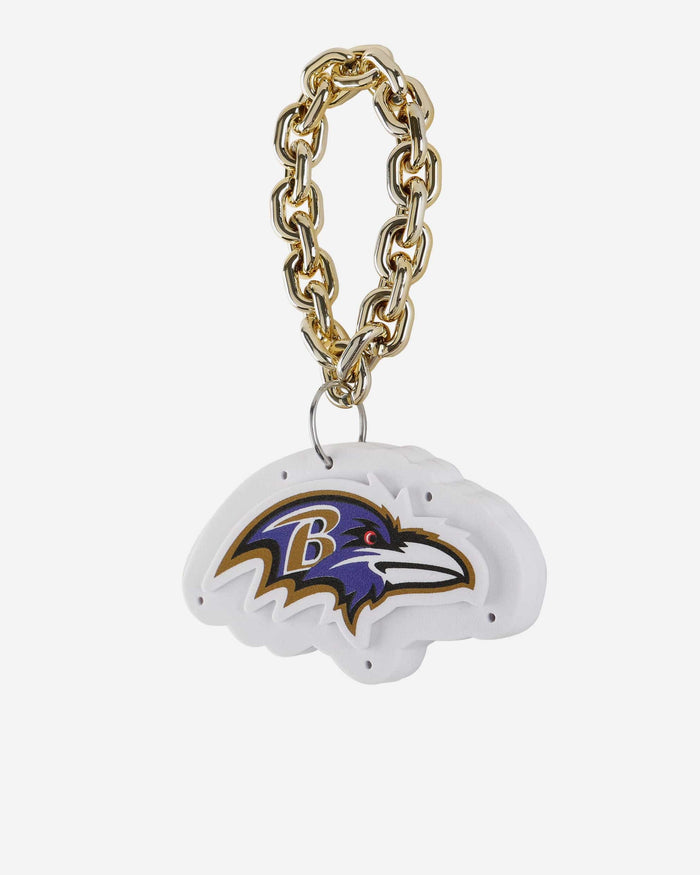 Baltimore Ravens Big Logo Light Up Chain Ornament FOCO - FOCO.com