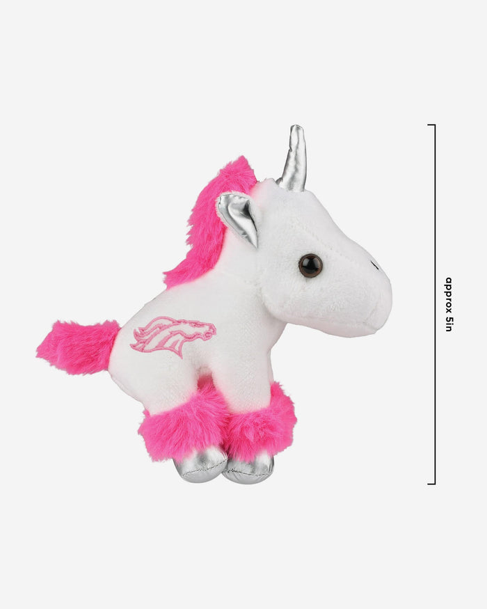 Denver Broncos Plush Unicorn Ornament FOCO - FOCO.com