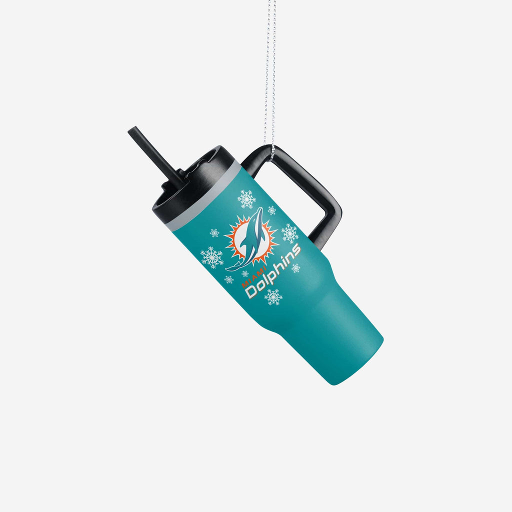 Miami Dolphins Tumbler Ornament FOCO - FOCO.com