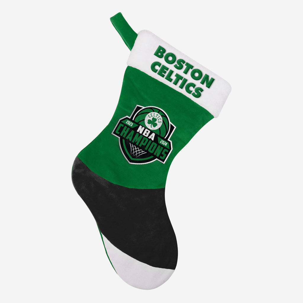 Boston Celtics 2024 NBA Champions Basic Stocking FOCO - FOCO.com