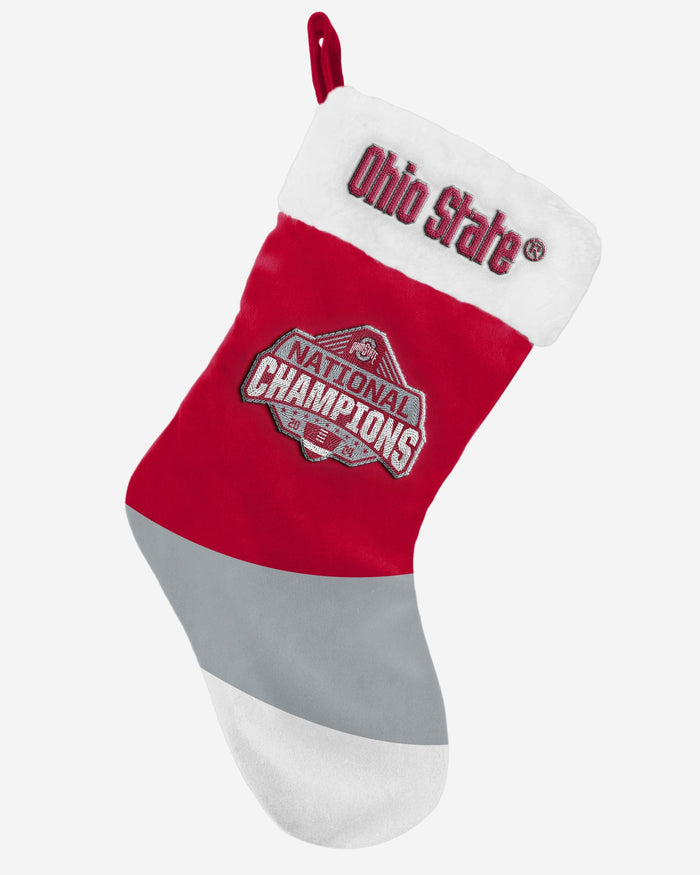 Ohio State Buckeyes 2024 Football National Champions Stocking FOCO - FOCO.com