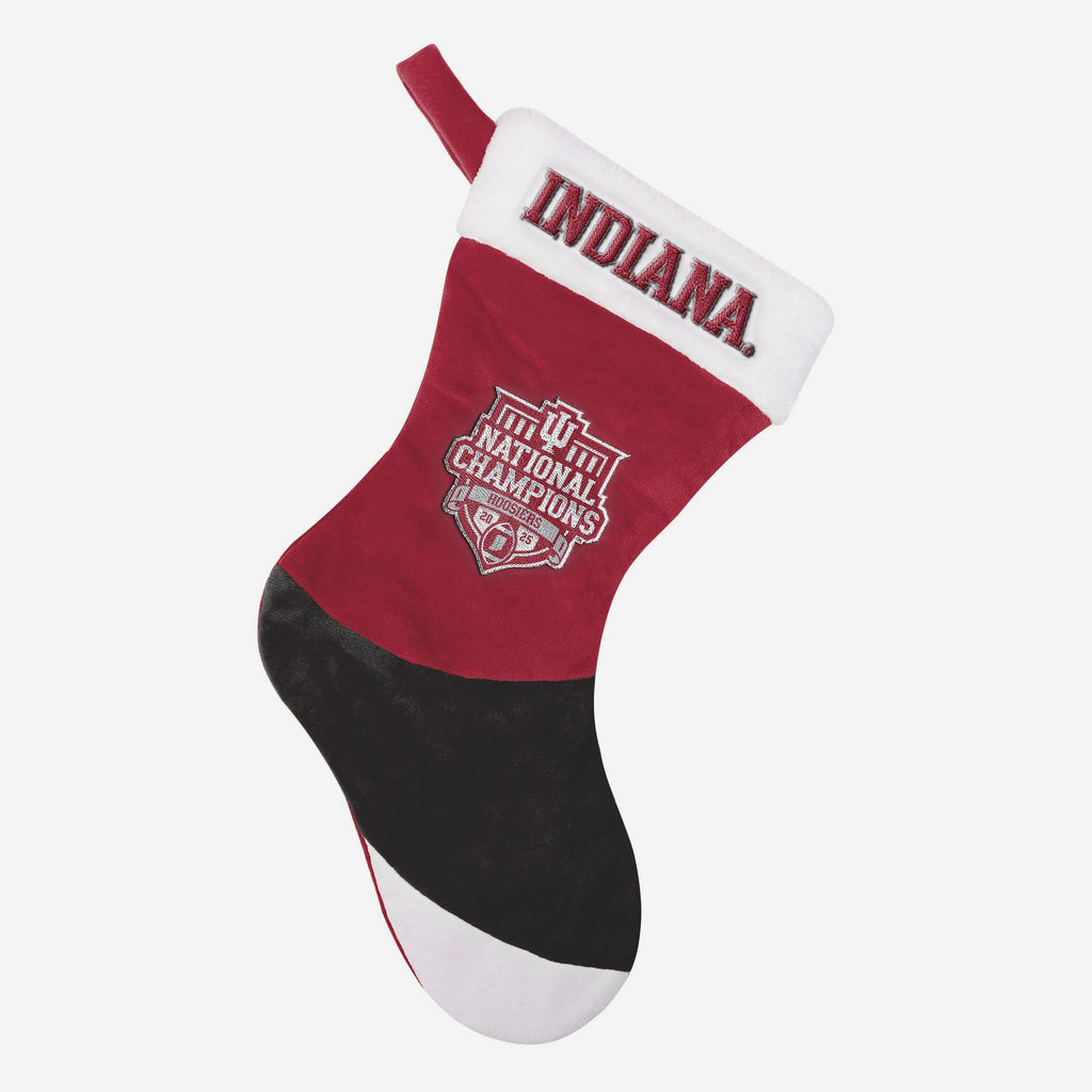 Indiana Hoosiers 2025 Football National Champions Basic Stocking FOCO - FOCO.com