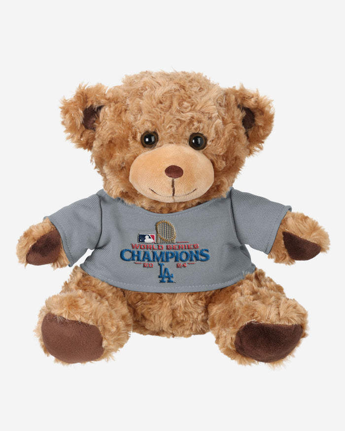 Los Angeles Dodgers 2024 World Series Champions Seated Shirt Bear FOCO - FOCO.com