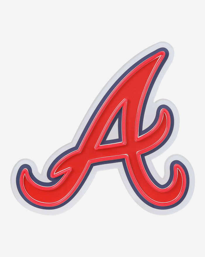 Atlanta Braves LED Neon Light Up Team Logo Sign FOCO - FOCO.com