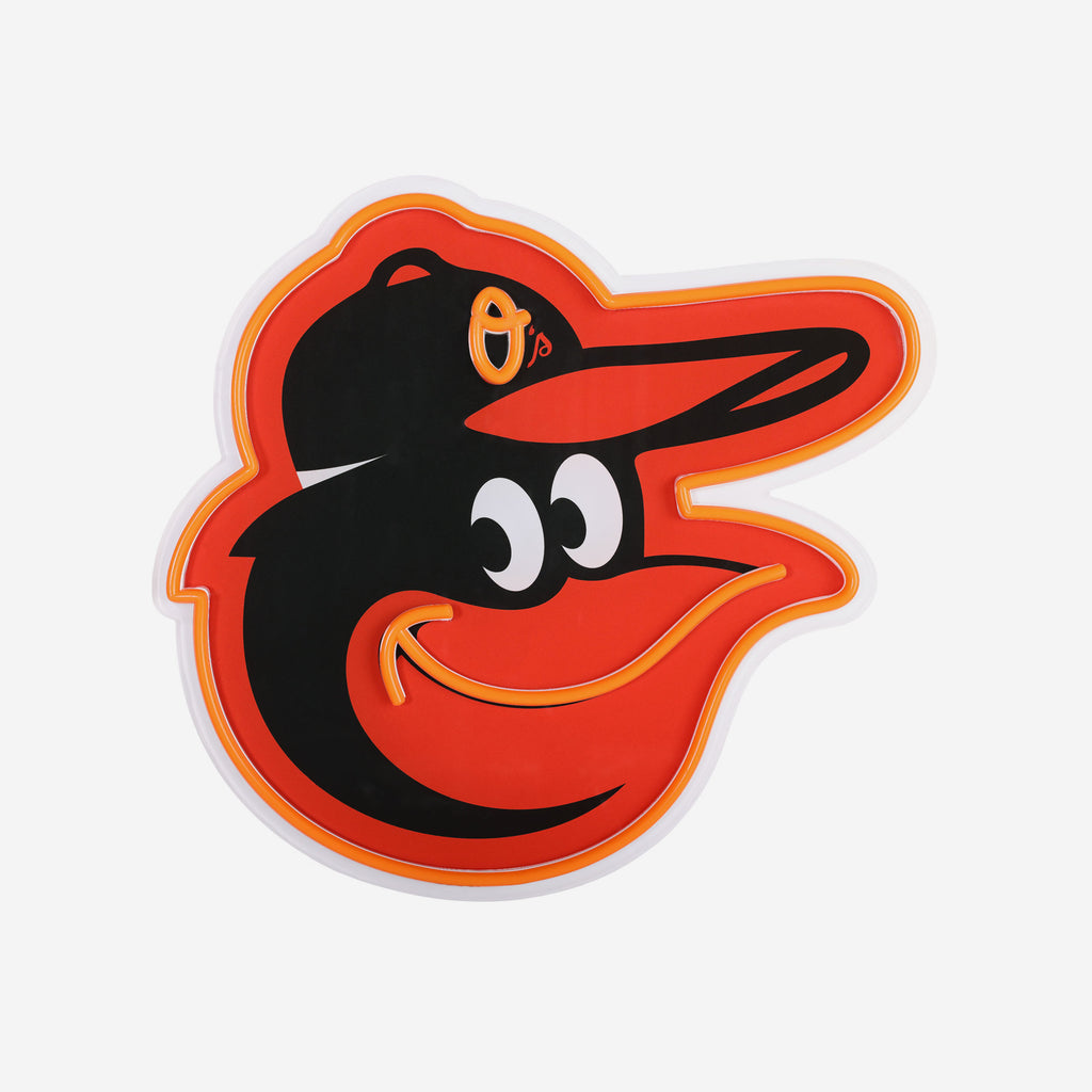 Baltimore Orioles LED Neon Light Up Team Logo Sign FOCO - FOCO.com