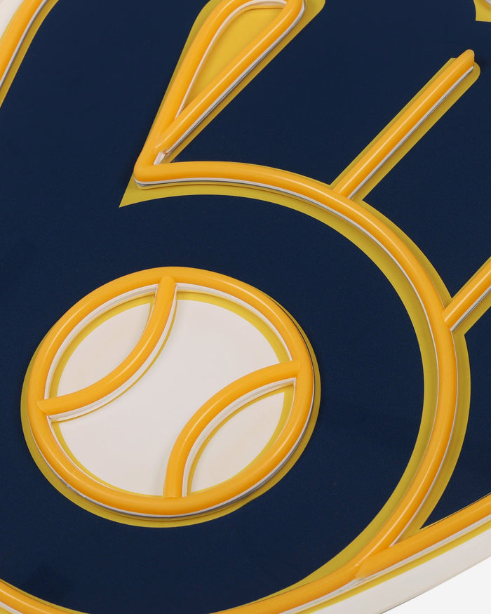 Milwaukee Brewers LED Neon Light Up Team Logo Sign FOCO - FOCO.com
