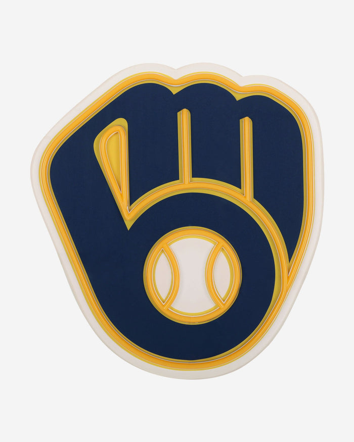 Milwaukee Brewers LED Neon Light Up Team Logo Sign FOCO - FOCO.com