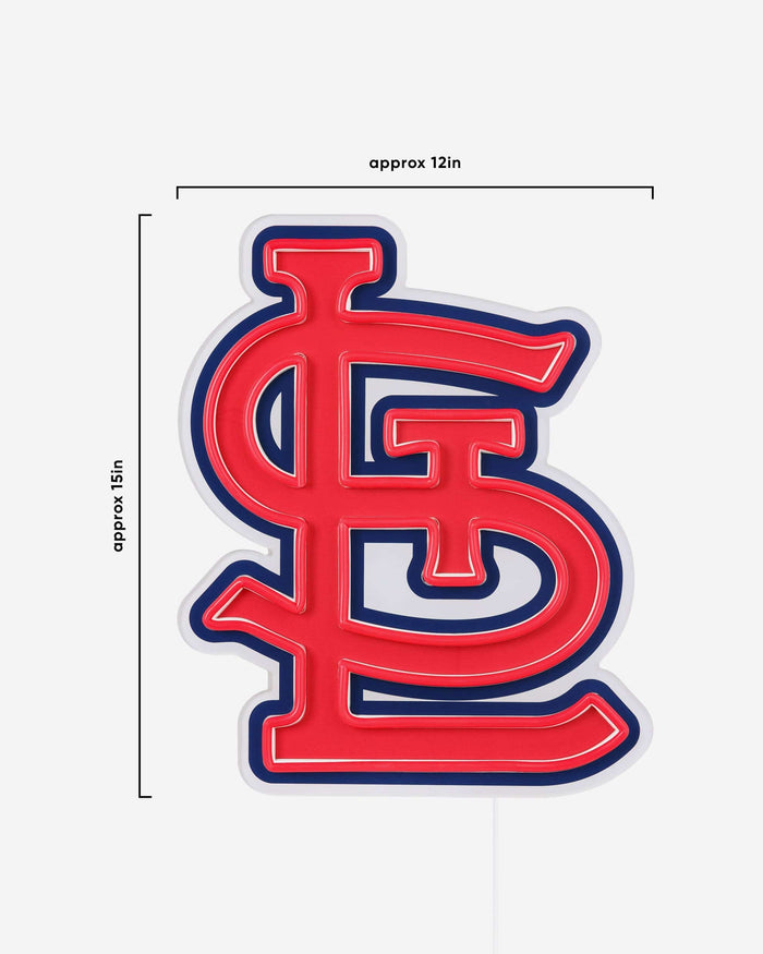 St Louis Cardinals LED Neon Light Up Team Logo Sign FOCO - FOCO.com