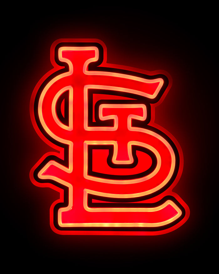 St Louis Cardinals LED Neon Light Up Team Logo Sign FOCO - FOCO.com