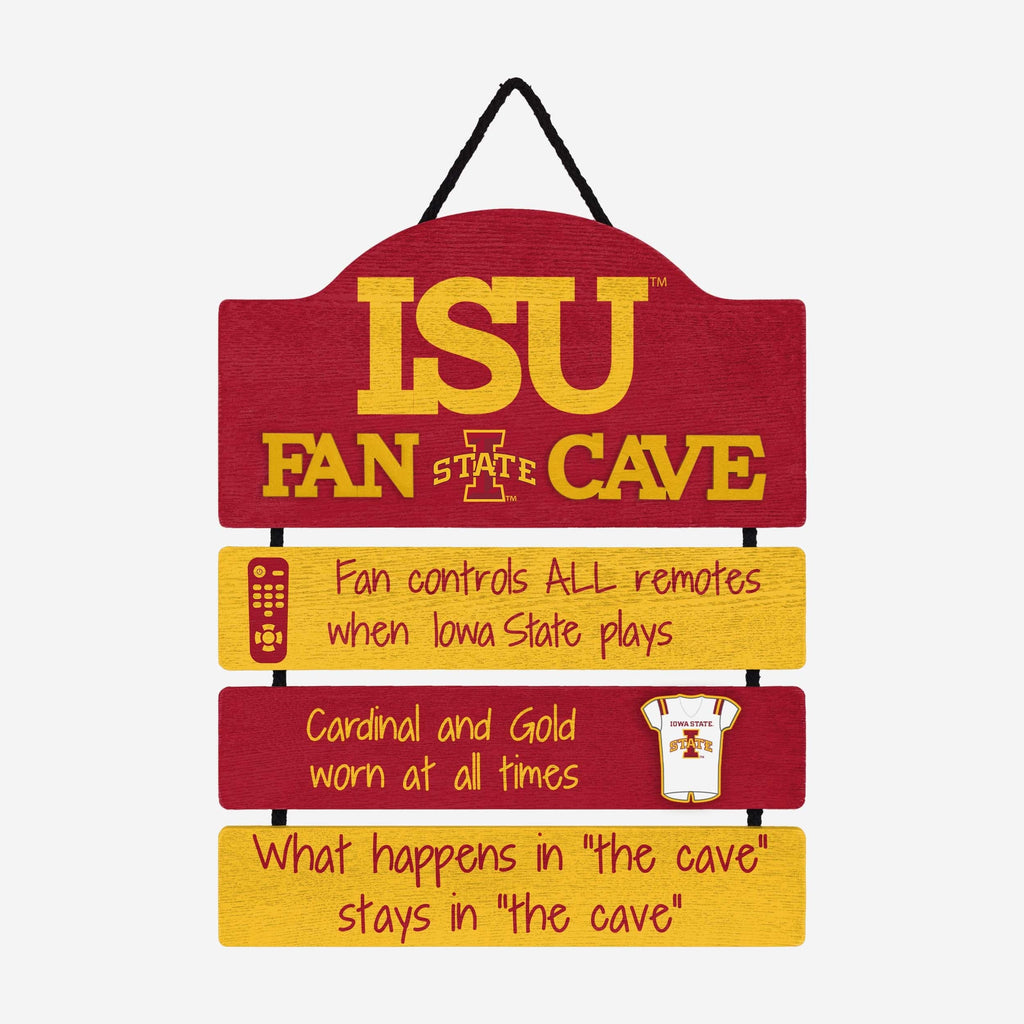 Iowa State Cyclones Fancave Sign FOCO - FOCO.com