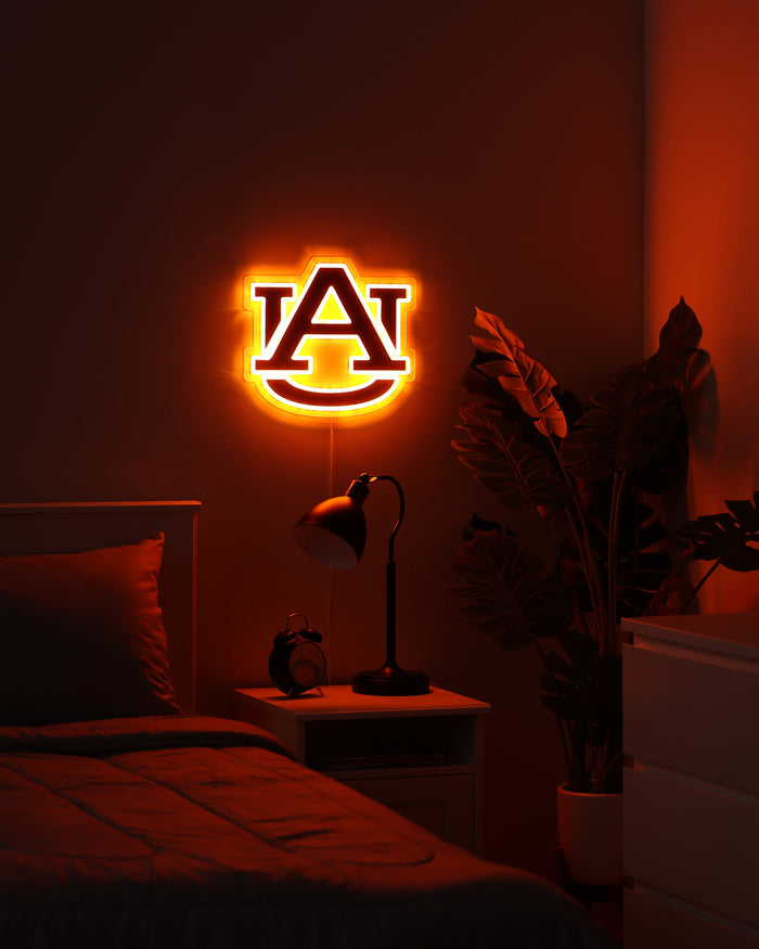 Auburn Tigers LED Neon Light Up Team Logo Sign FOCO - FOCO.com