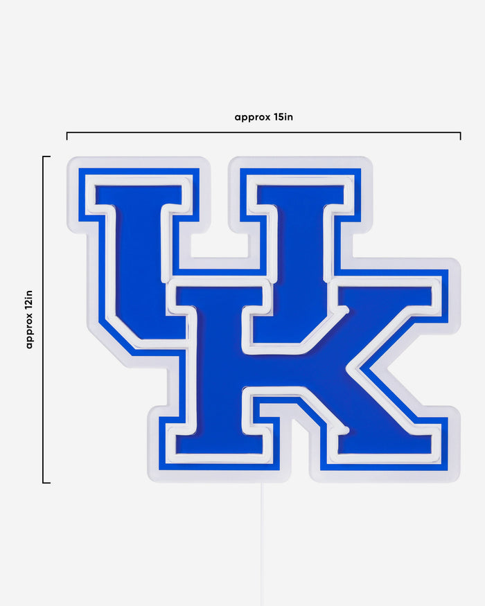 Kentucky Wildcats LED Neon Light Up Team Logo Sign FOCO - FOCO.com