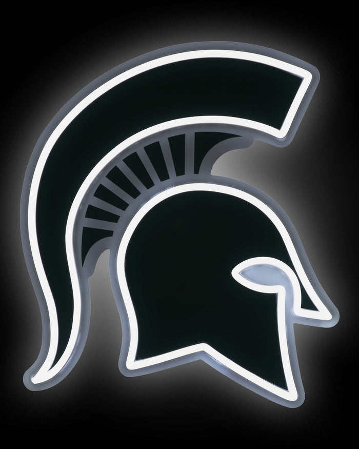 Michigan State Spartans LED Neon Light Up Team Logo Sign FOCO - FOCO.com