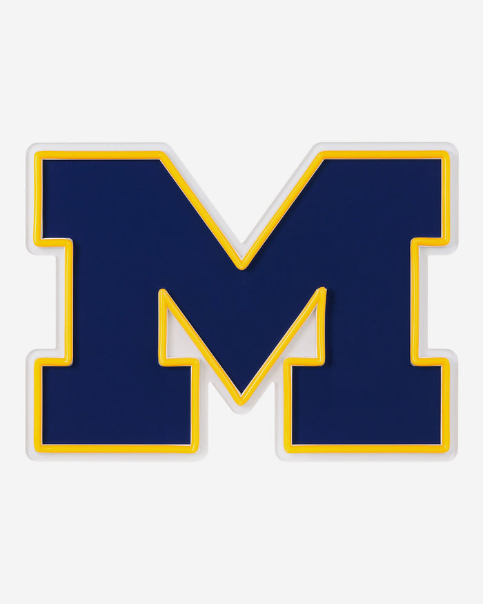 Michigan Wolverines LED Neon Light Up Team Logo Sign FOCO - FOCO.com