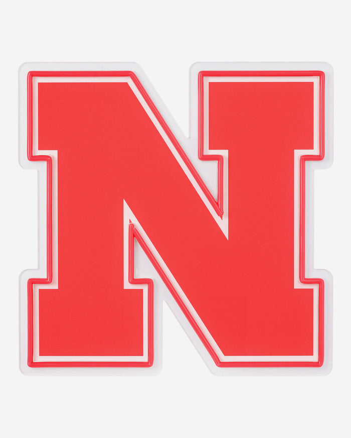 Nebraska Cornhuskers LED Neon Light Up Team Logo Sign FOCO - FOCO.com