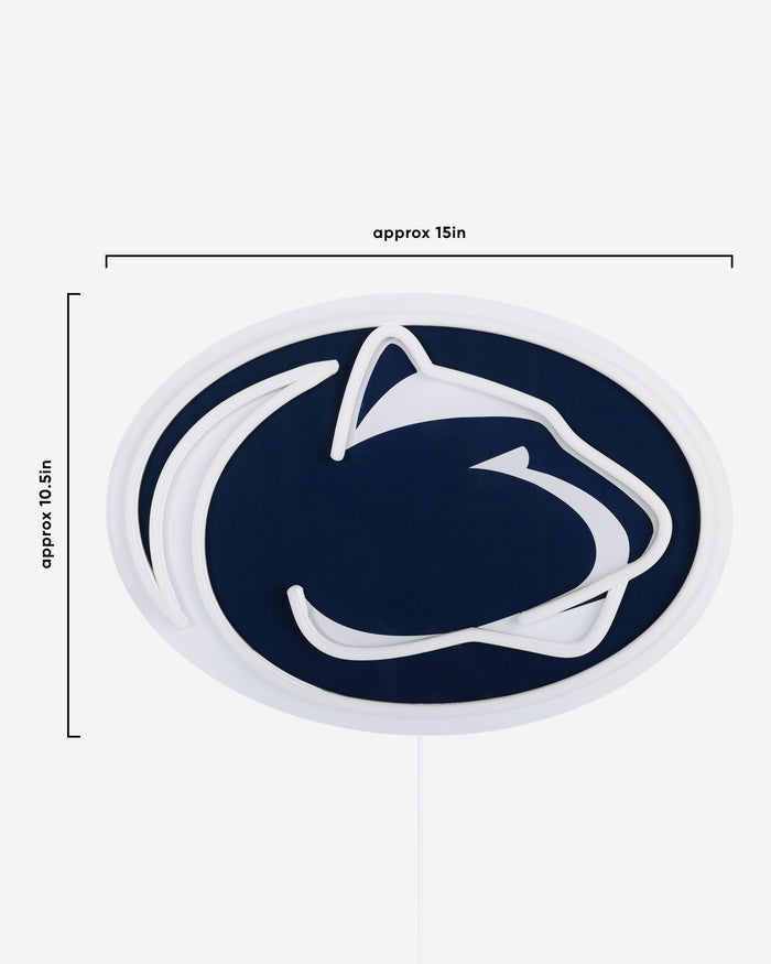 Penn State Nittany Lions LED Neon Light Up Team Logo Sign FOCO - FOCO.com