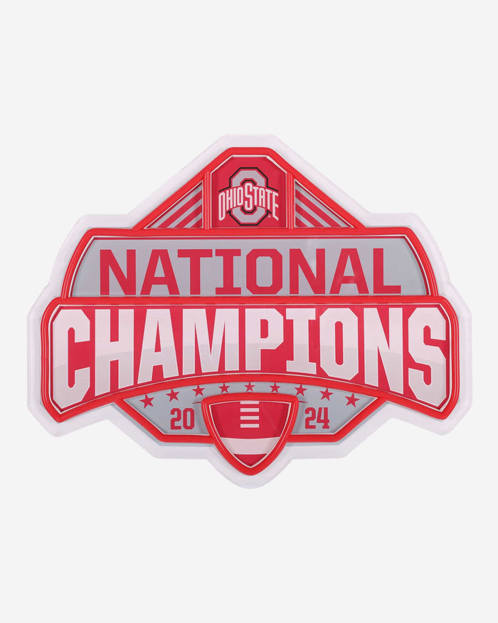 Ohio State Buckeyes 2024 Football National Champions LED Neon Sign FOCO - FOCO.com