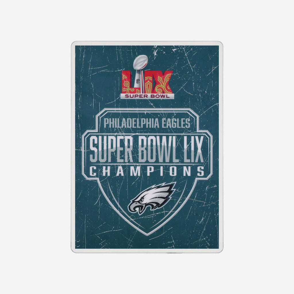 Philadelphia Eagles Super Bowl LIX Champions Big Logo Backlit Sign FOCO - FOCO.com