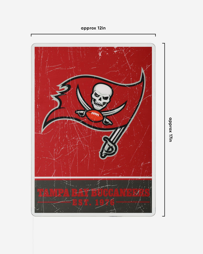 Tampa Bay Buccaneers Big Logo Backlit Sign