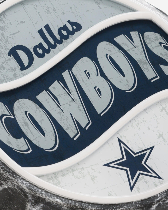 Dallas Cowboys LED Neon Backlit Bottle Cap Wall Sign FOCO - FOCO.com
