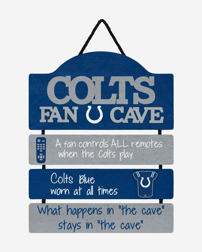 Indianapolis Colts Fancave Sign FOCO - FOCO.com