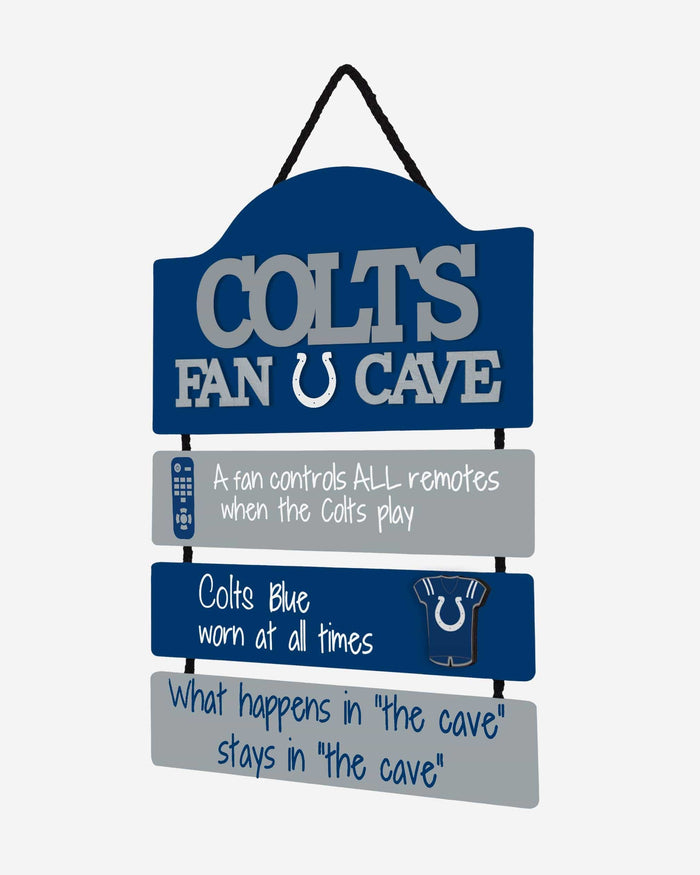 Indianapolis Colts Fancave Sign FOCO - FOCO.com