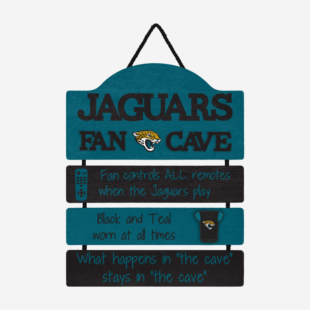 Jacksonville Jaguars Fancave Sign FOCO - FOCO.com