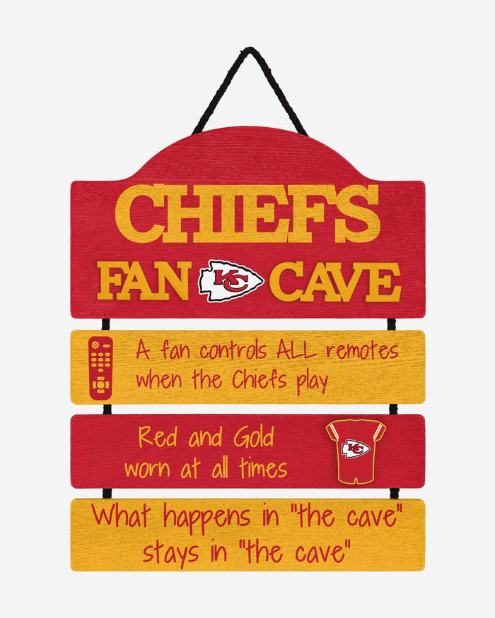 Kansas City Chiefs Fancave Sign FOCO - FOCO.com