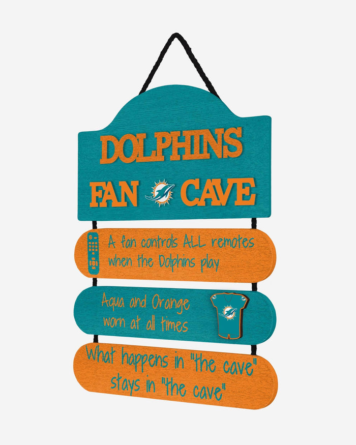 Miami Dolphins Fancave Sign FOCO - FOCO.com