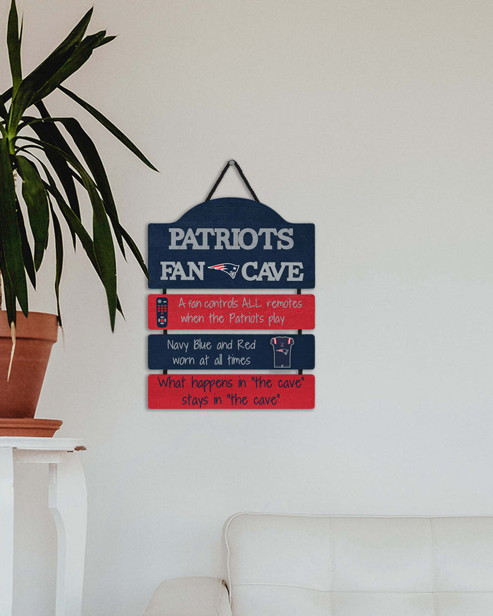 New England Patriots Fancave Sign FOCO - FOCO.com