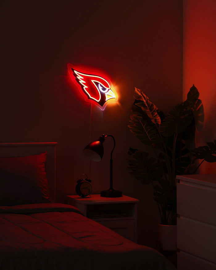 Arizona Cardinals LED Neon Light Up Team Logo Sign FOCO - FOCO.com