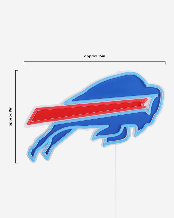 Buffalo Bills LED Neon Light Up Team Logo Sign FOCO - FOCO.com