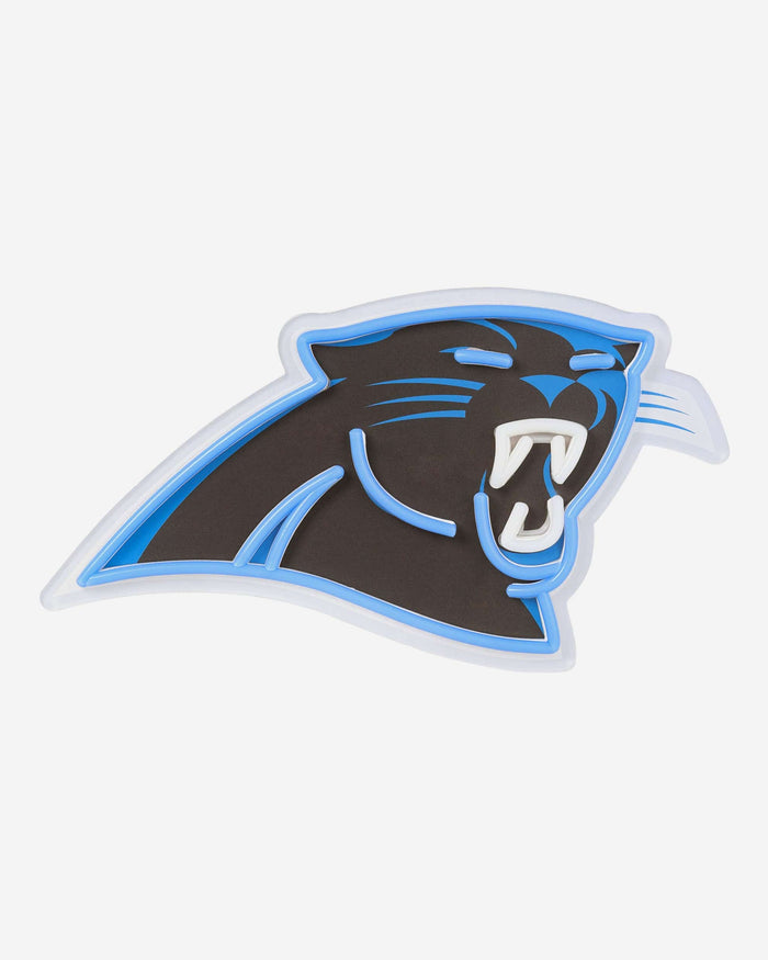 Carolina Panthers LED Neon Light Up Team Logo Sign FOCO - FOCO.com