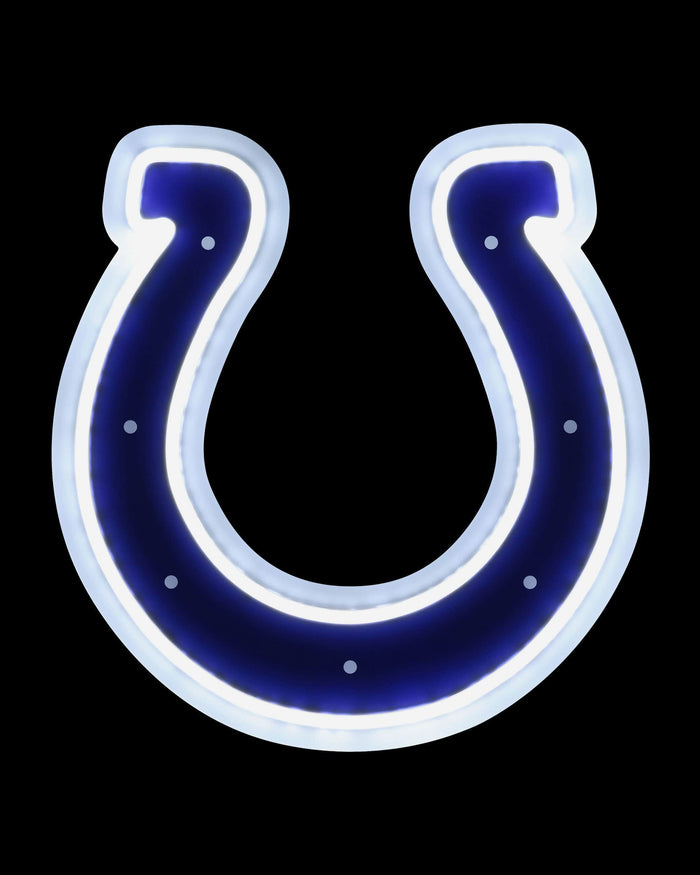 Indianapolis Colts LED Neon Light Up Team Logo Sign FOCO - FOCO.com