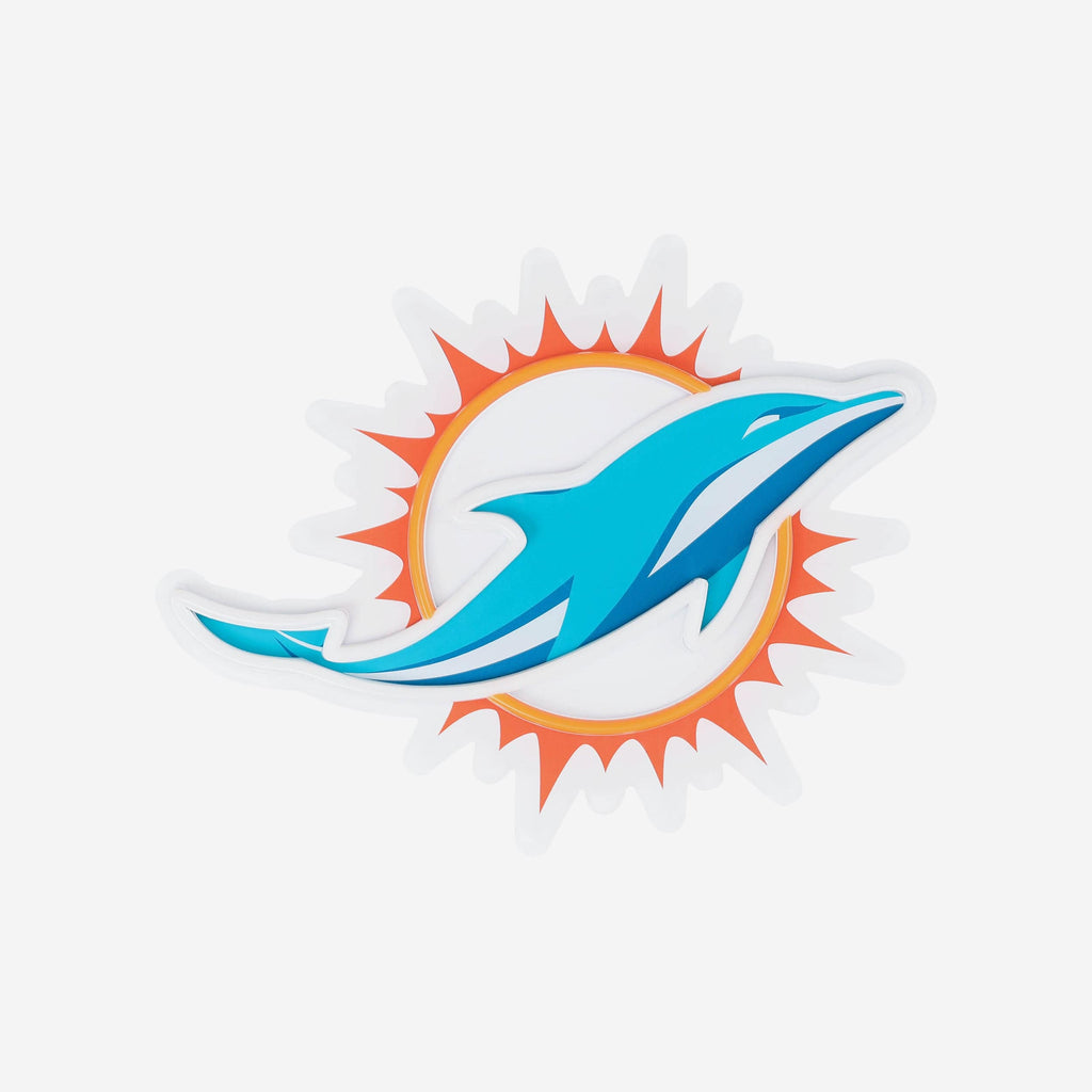 Miami Dolphins LED Neon Light Up Team Logo Sign FOCO - FOCO.com